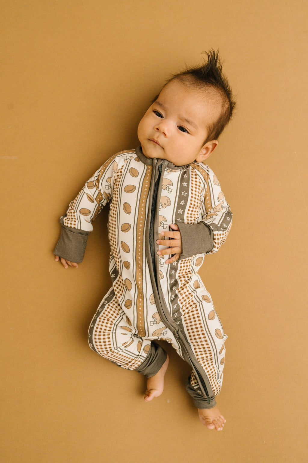 Touchdown Stripe Bamboo Sleeper