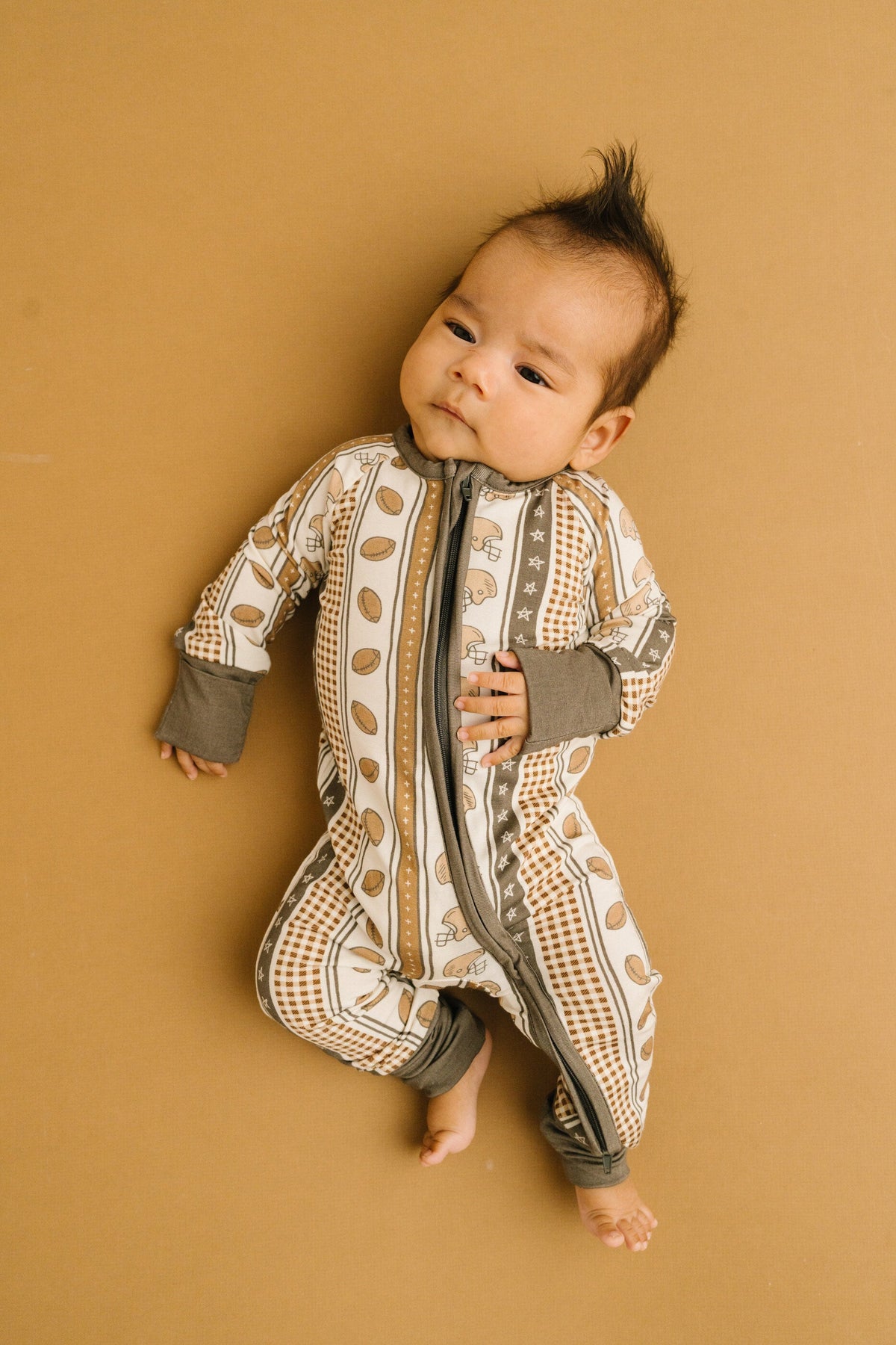 Touchdown Stripe Bamboo Sleeper