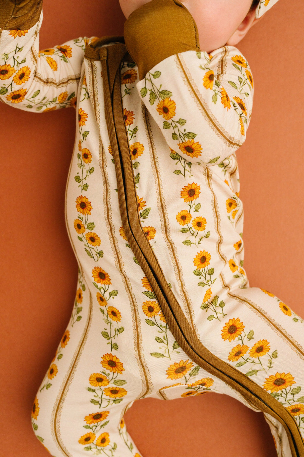 Sunflower Stripe Bamboo Sleeper