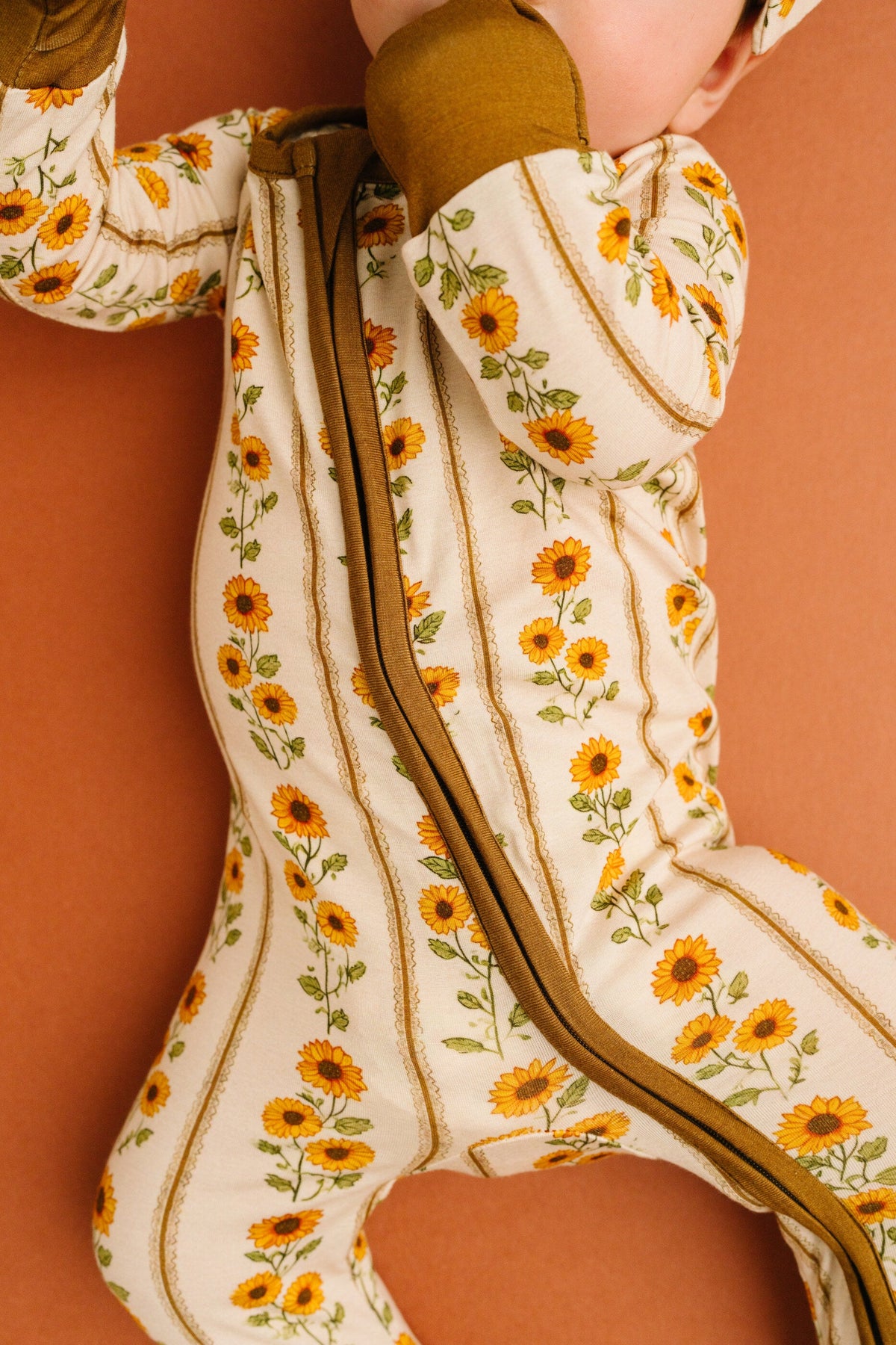 Sunflower Stripe Bamboo Sleeper