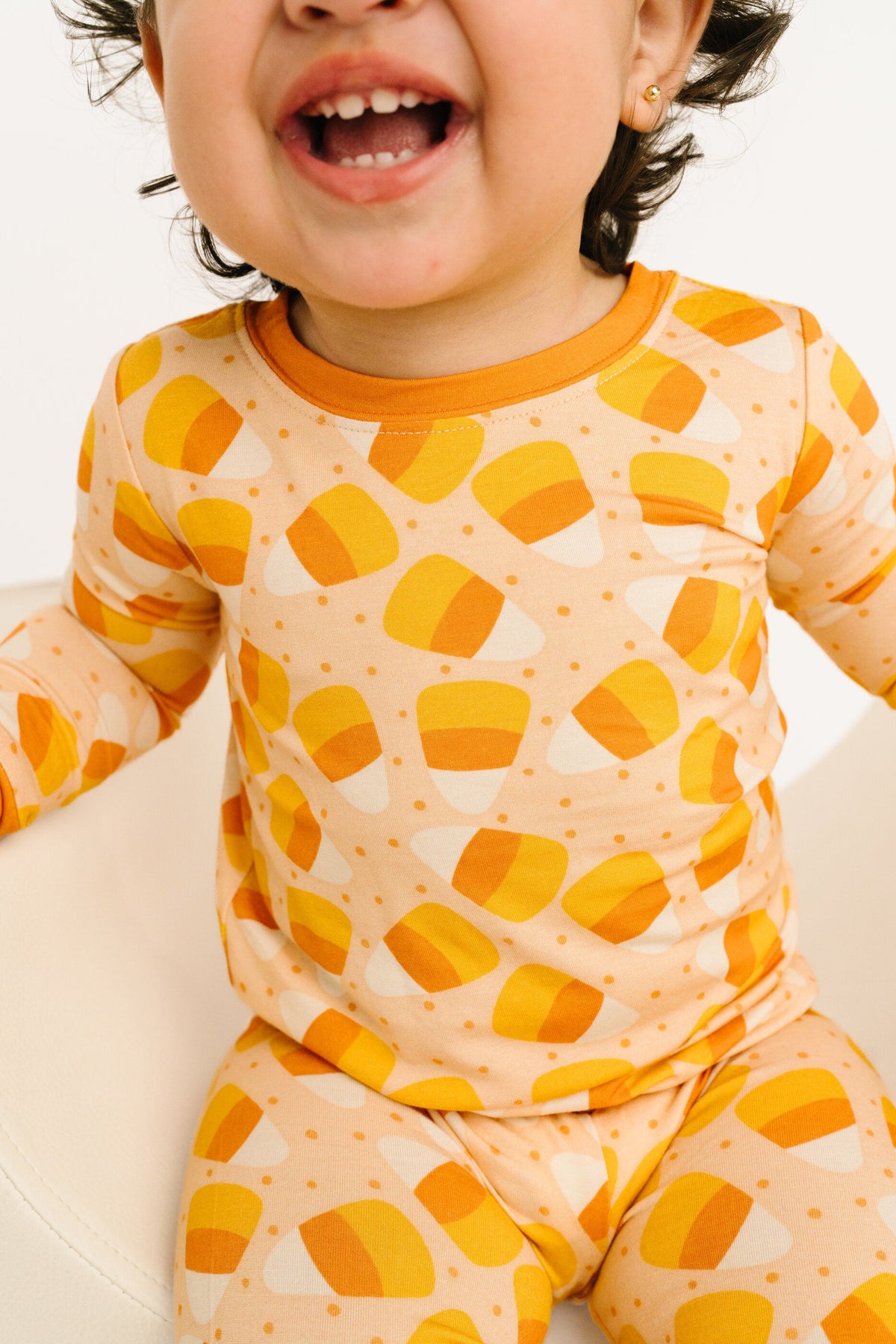 Candy Corn Cutie Bamboo Set