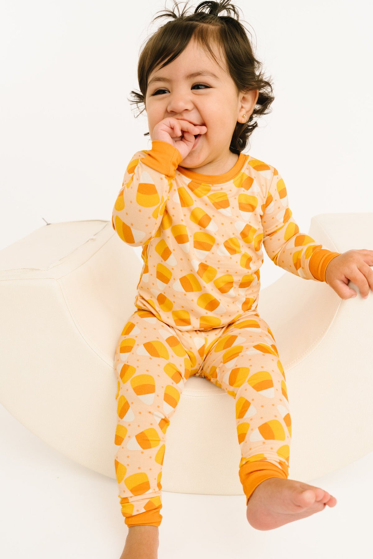 Candy Corn Cutie Bamboo Set