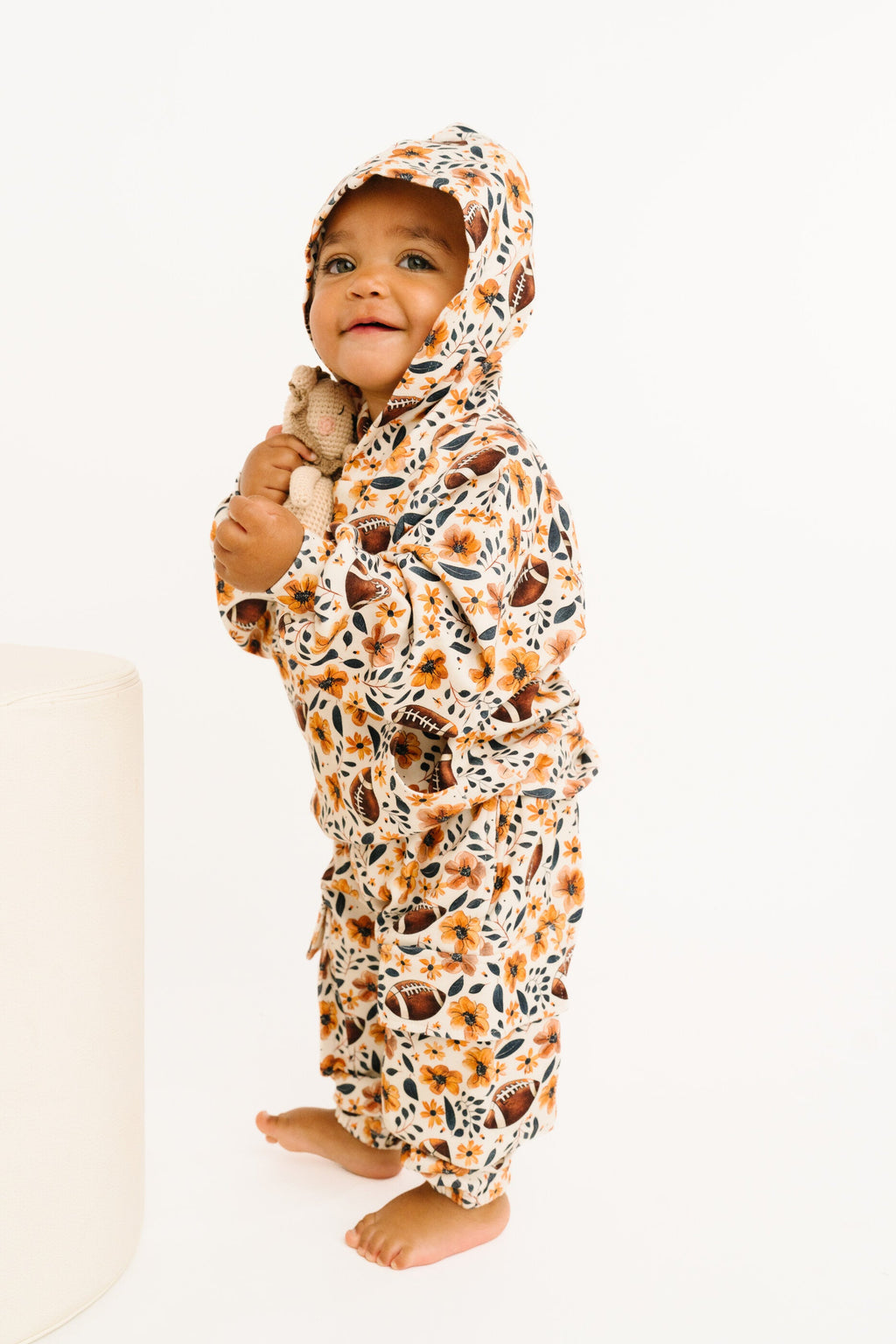 Football Blooms Cargo Hoodie Set