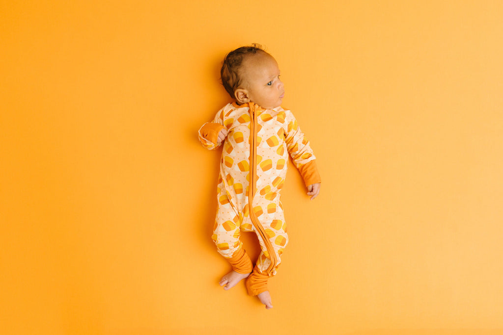 Candy Corn Cutie Bamboo Sleeper