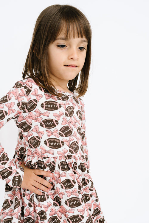 Bows & Touchdowns Bamboo Dress