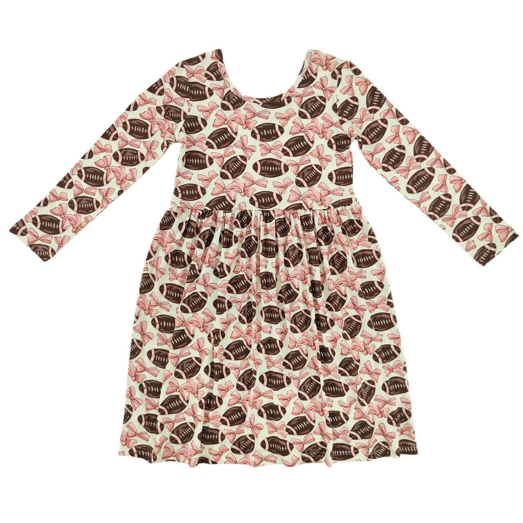 Bows & Touchdowns Bamboo Dress